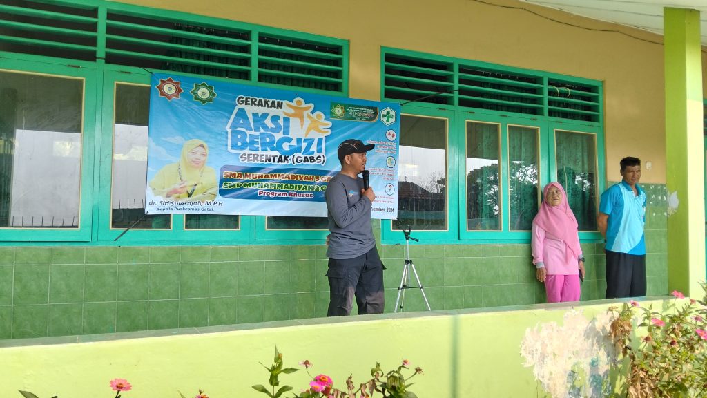 Olahraga dan Aksi Bergizi Puskesmas Gatak